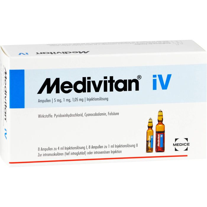 Medivitan iV Ampullen, 8 St. Ampullen