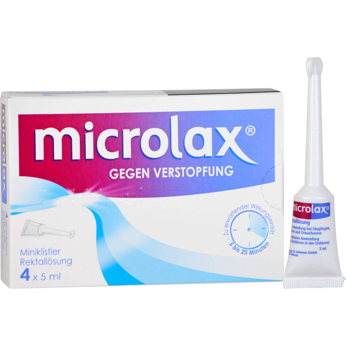 microlax Miniklistier Rektallösung Reimport EurimPharm, 4 pc Lavements