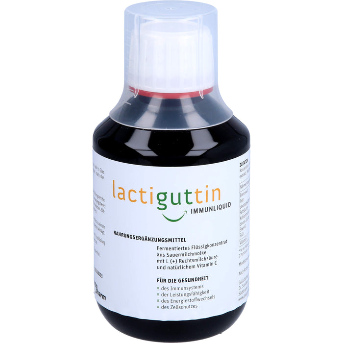 Lactiguttin Immunliquid fermentiertes Flüssigkeitskonzentrat aus Sauermilchmolke, 200 ml Solution