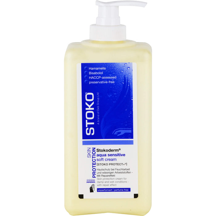 Stokoderm aqua sensitive, 500 ml Cream