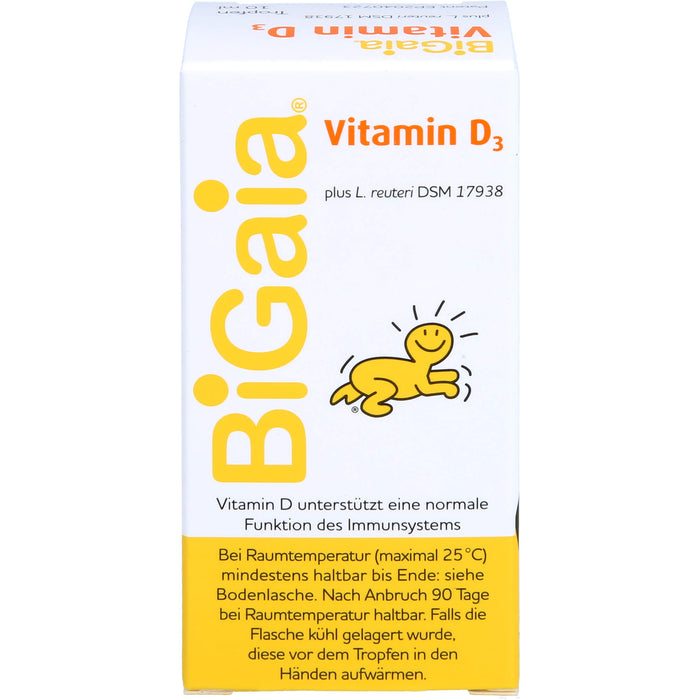 BiGaia plus Vitamin D3 Tropfen, 10 ml Lösung