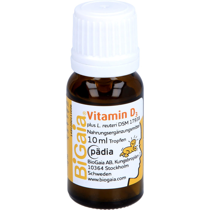 BiGaia plus Vitamin D3 Tropfen, 10 ml Lösung