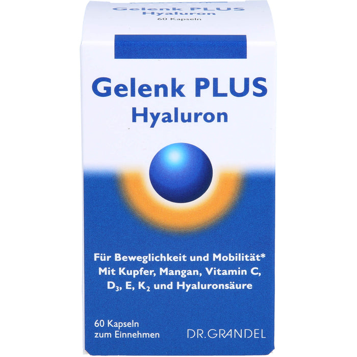 Dr. Grandel Gelenk PLUS Hyaluron Kapseln, 60 pcs. Capsules