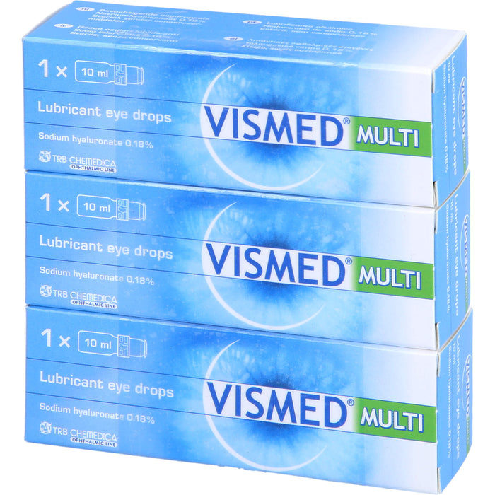 VISMED Multi Augentropfen zur Behandlung von trockenen Augen, 30 ml Solution