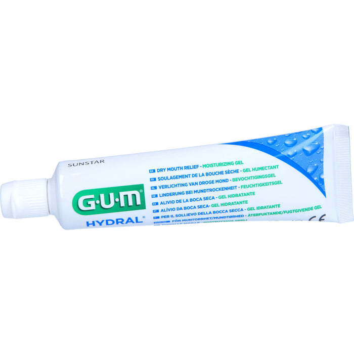 GUM HYDRAL Feuchtigkeitsgel Linderung bei Mundtrockenheit, 50 ml Toothpaste