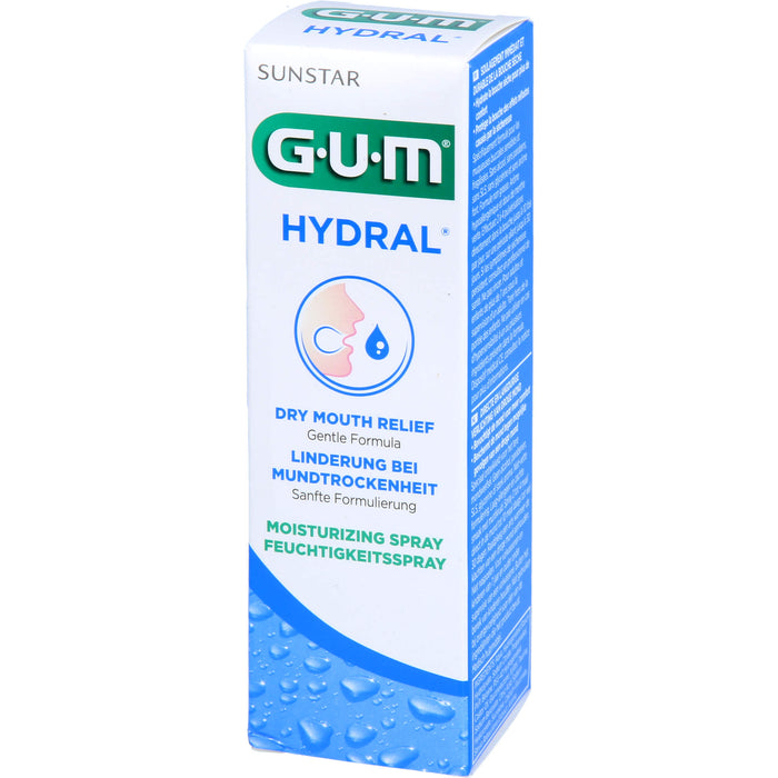 GUM HYDRAL bei Mundtrockenheit Feuchtigkeitsspray, 50 ml Lösung