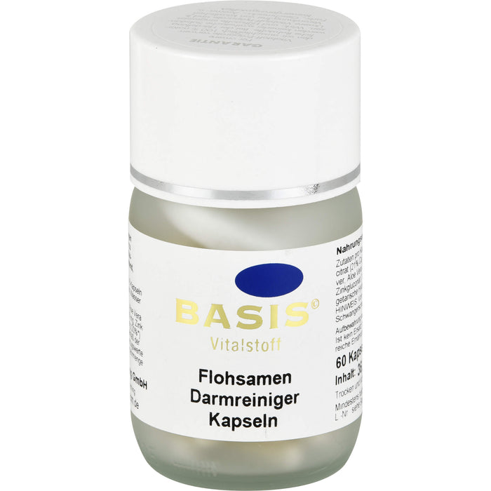 BASIS Flohsamen Darmreiniger Kapseln, 60 pcs. Capsules