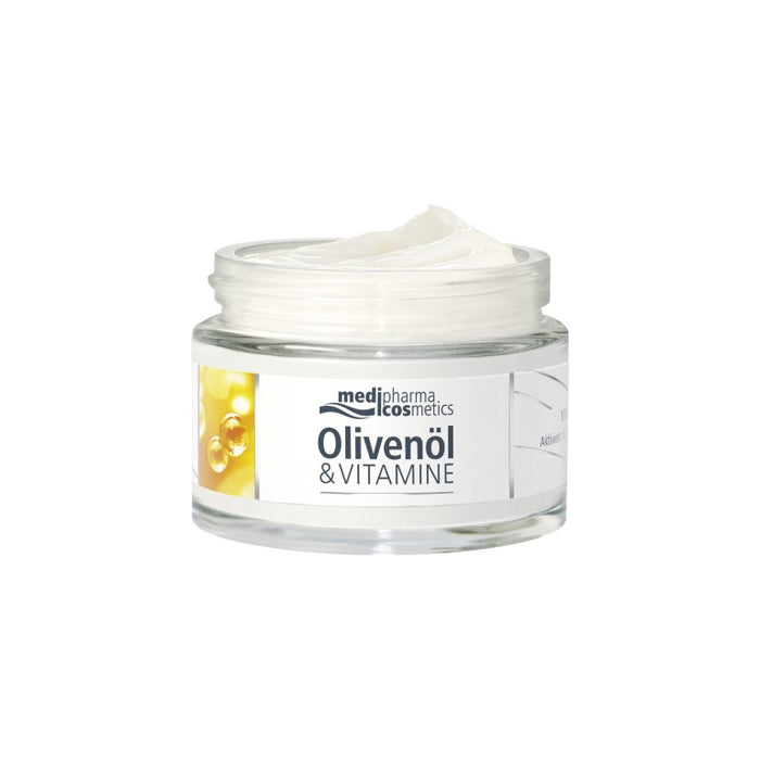 Olivenöl & Vitamine Vitalis. Aufbaupflege mit LSF, 50 ml Crème