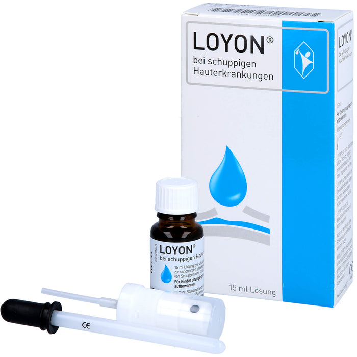 LOYON bei schuppigen Hauterkrankungen, 15 ml Solution