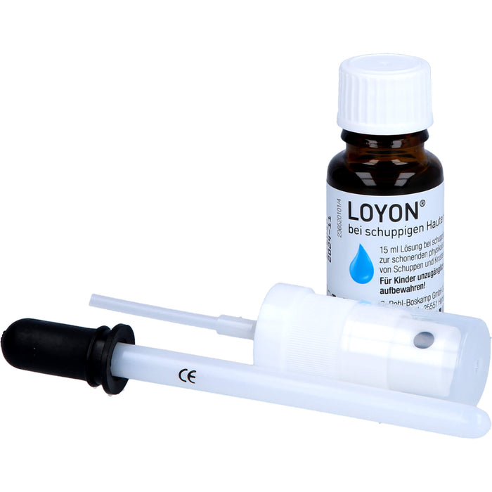 LOYON bei schuppigen Hauterkrankungen, 15 ml Solution