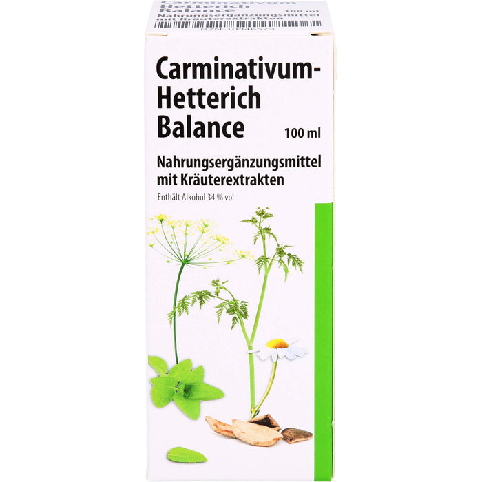 Carminativum-Hetterich Balance Tropfen, 100 ml Solution