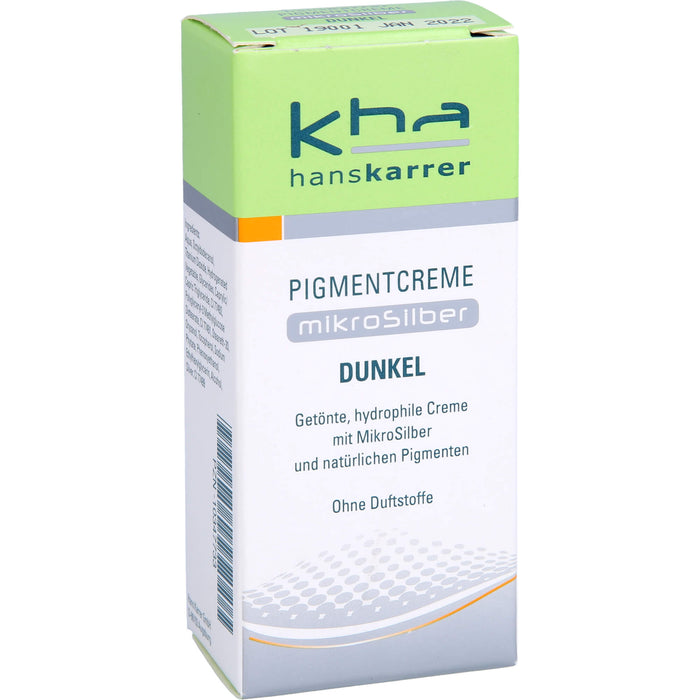 Hans Karrer Pigmentcreme MikroSilber dunkel, 20 ml Cream