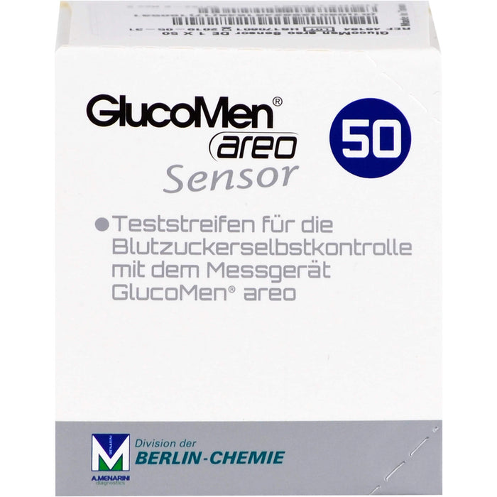 GlucoMen areo Sensor Teststreifen, 50 St. Teststreifen