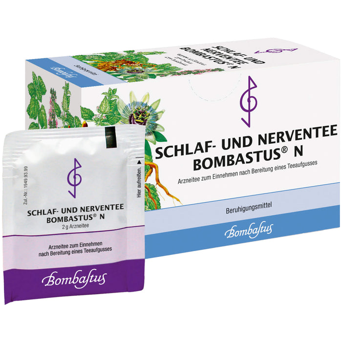 Bombastus Schlaf- und Nerventee N, 20 pc Sac filtrant