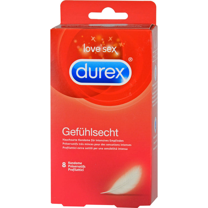 Durex Gefühlsecht Classic Kondome, 8 pcs. Condoms