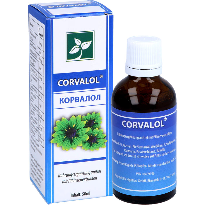 CORVALOL Tropfen Unterstützt das Herz-Kreislauf-System, 50 ml Lösung