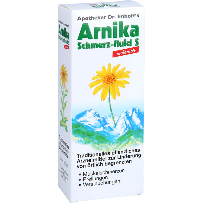 Apotheker Dr. Imhoffs Arnika Schmerz-fluid S, 100 ml Lösung