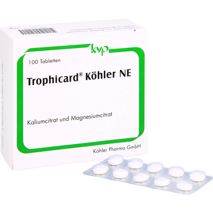 Trophicard Köhler NE Tabletten, 100 pcs. Tablets