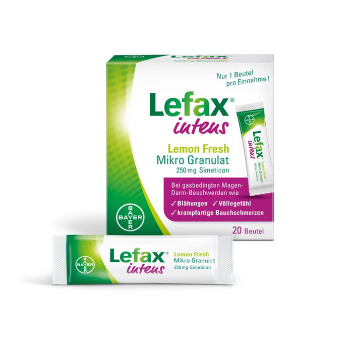 Lefax intens Lemon Fresh Mikro Granulat, 20 St. Beutel