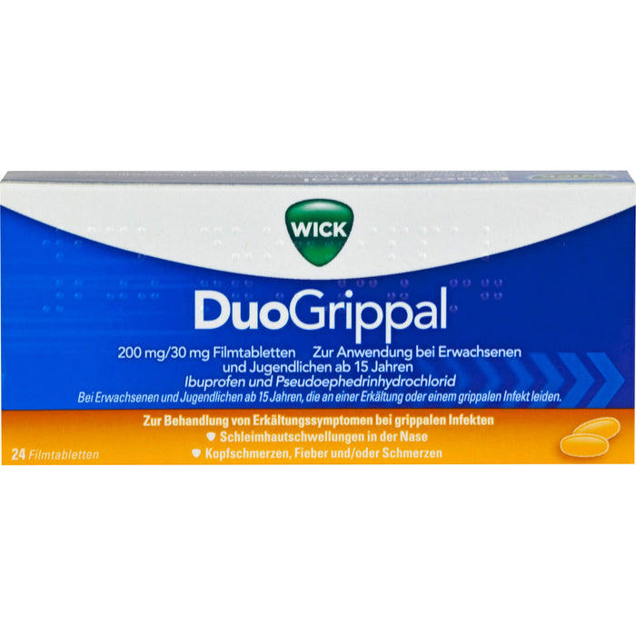 WICK DuoGrippal Filmtabletten, 24 St. Tabletten