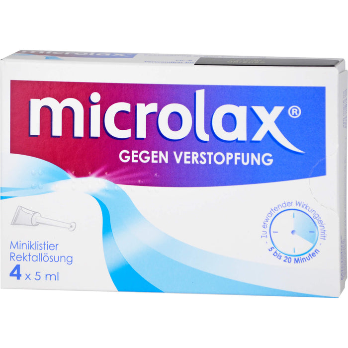 microlax Miniklistier Rektallösung Reimport Kohlpharma, 4 pc Lavements