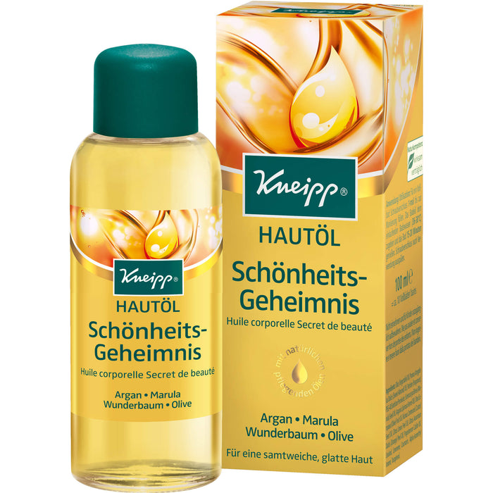 Kneipp Hautöl Schönheitsgeheimnis, 100 ml Öl