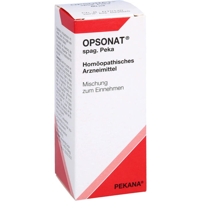 OPSONAT spag. Peka Mischung, 60 ml Lösung