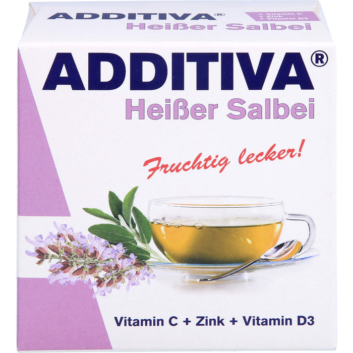 ADDITIVA Heißer Salbei Sachets, 12 St. Beutel