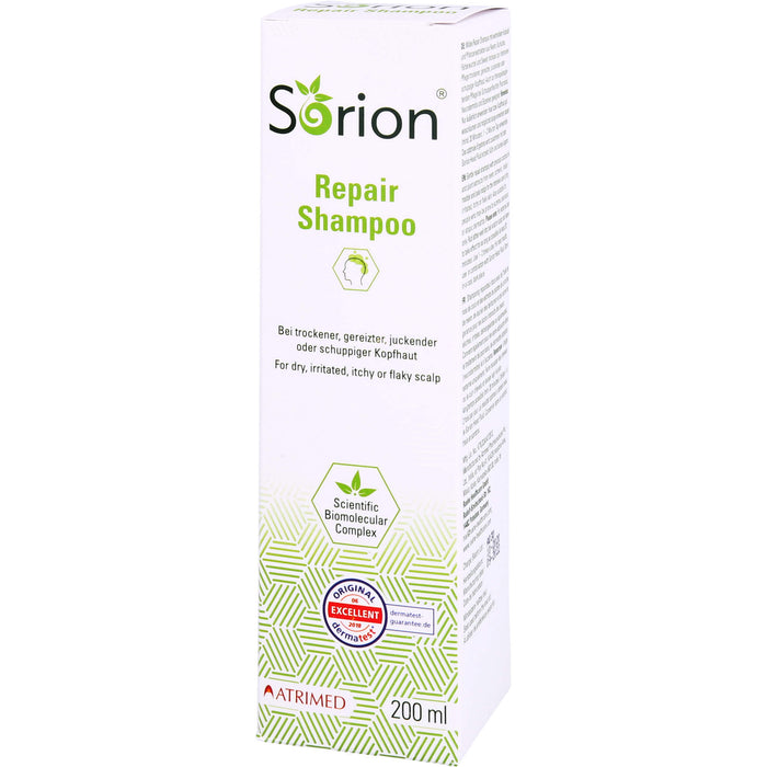 Sorion Shampoo für trockene empfindliche Kopfhaut, 200 ml Shampoing