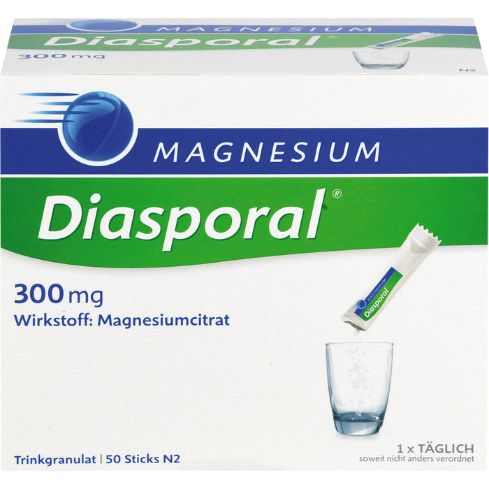 Magnesium Diasporal 300 mg Trinkgranulat, 50 St. Beutel