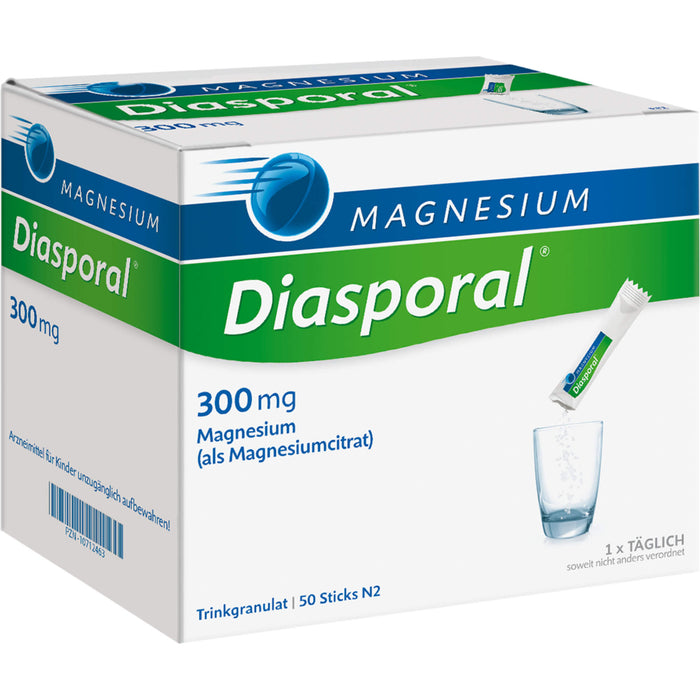 Magnesium Diasporal 300 mg Trinkgranulat, 50 St. Beutel