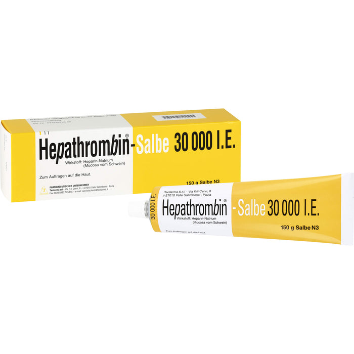 Hepathrombin-Salbe 30000 I.E., 150 g Ointment