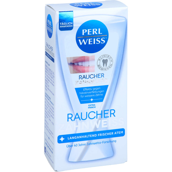 PERLWEISS Raucher Zahnweiss, 50 ml ZCR