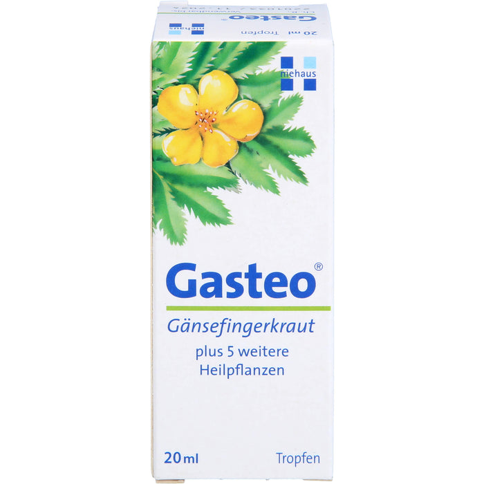 Gasteo Tropfen bei Verdauungsbeschwerden, 20 ml Lösung