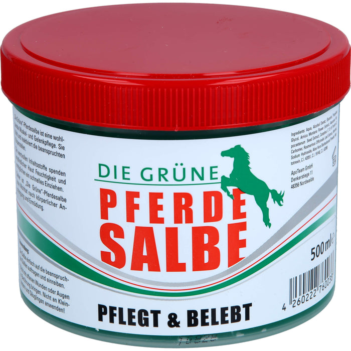 Pferdesalbe die Grüne, 500 ml Salbe