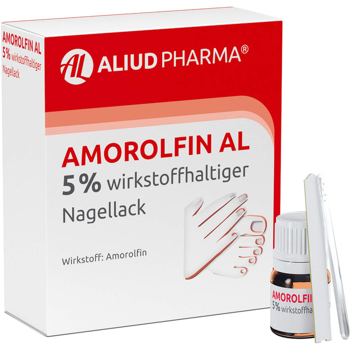 Amorolfin AL 5 % wirkstoffhaltiger Nagellack, 5 ml Wirkstoffhaltiger Nagellack