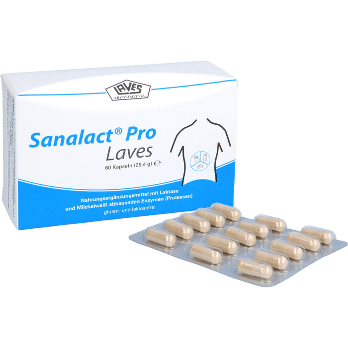 Sanalact Pro Laves Kapseln, 60 pc Capsules