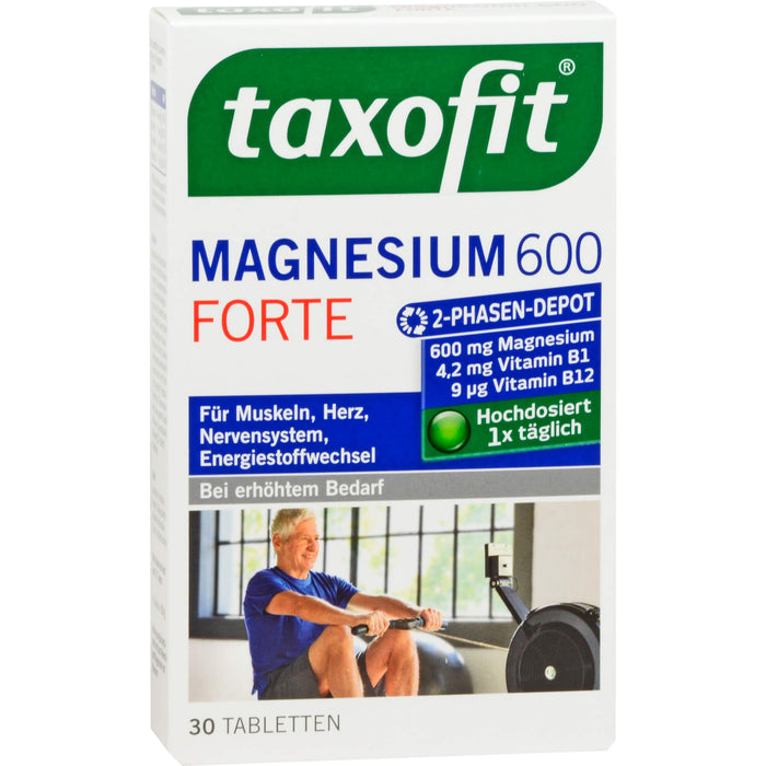 taxofit Magnesium 600 Forte Depot Tabletten, 30 St TAB