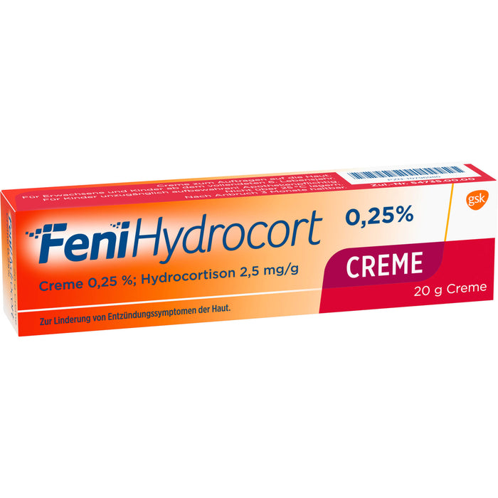 FeniHydrocort 0,25 % Creme, 20 g Crème