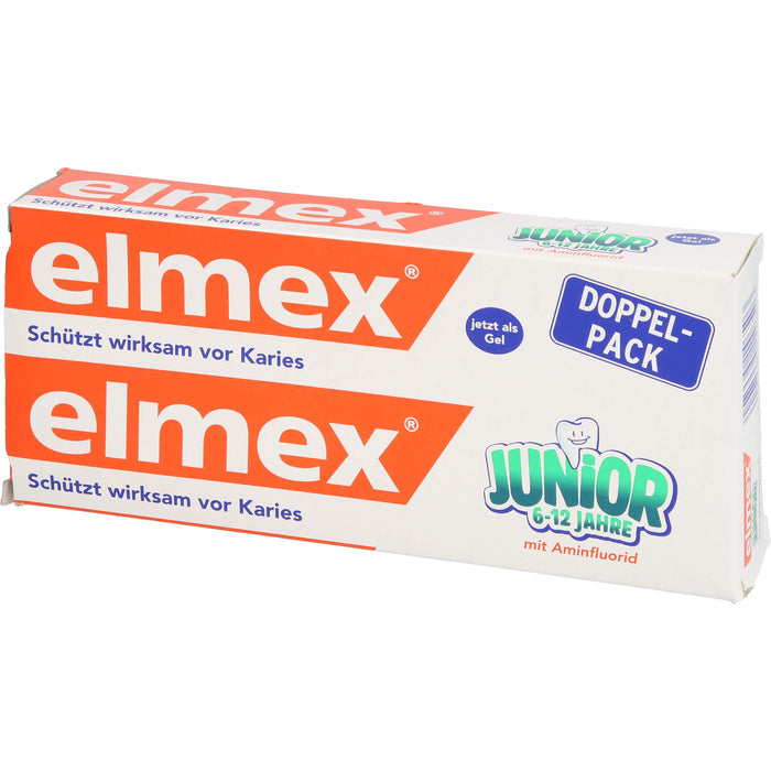 elmex Junior Zahnpasta Doppelpack, 2X75 ml ZPA