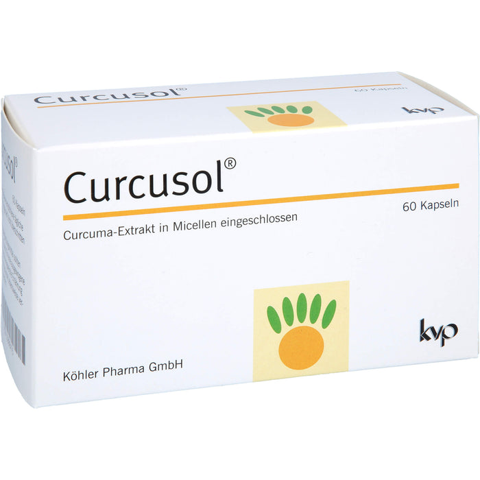 Curcusol Curcuma-Extrakt Kapseln, 60 St. Kapseln