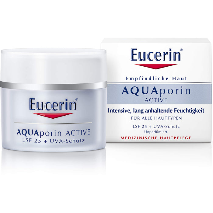 Eucerin Empfindliche Haut AQUAporin active LSF 25, 50 ml Crème