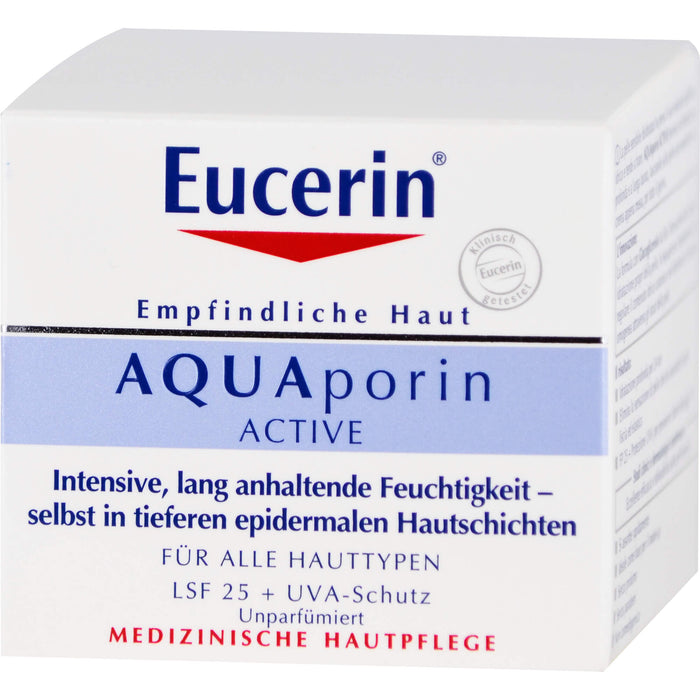 Eucerin Empfindliche Haut AQUAporin active LSF 25, 50 ml Crème