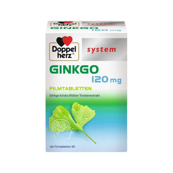 Doppelherz system GINKGO 120 mg, 120 pc Tablettes