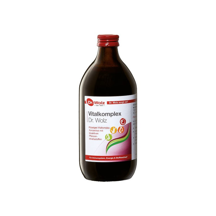 Vitalkomplex Dr. Wolz Flüssiges Vitalstoff-Konzentrat, 500 ml Solution