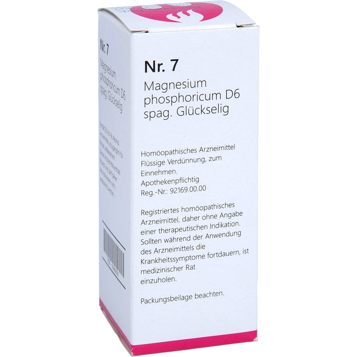 Nr. 7 Magnesium phosphoricum D6 spag. Glückselig, 50 ml TEI