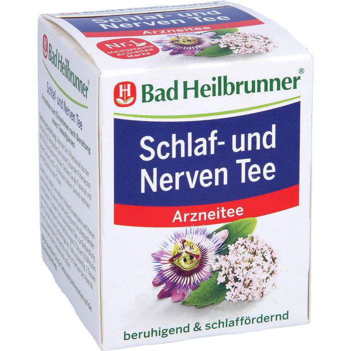 Bad Heilbrunner Schlaf- und Nerven Tee, 8X1.75 g FBE