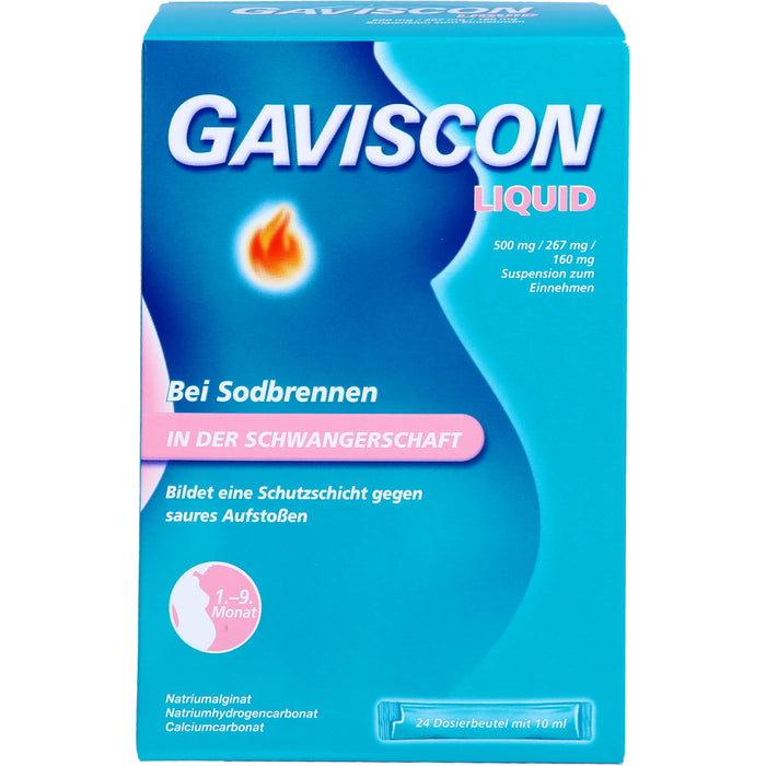 GAVISCON Liquid für Schwangere, 24 St. Beutel