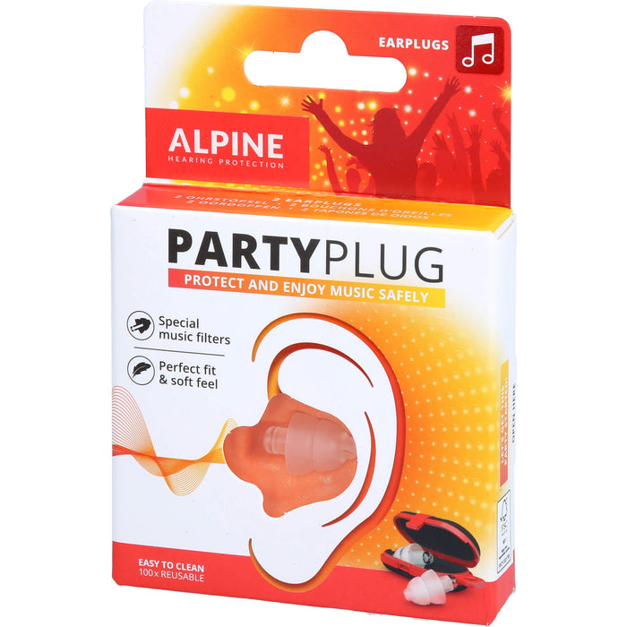 Alpine PartyPlug Ohrstöpsel, 2 St