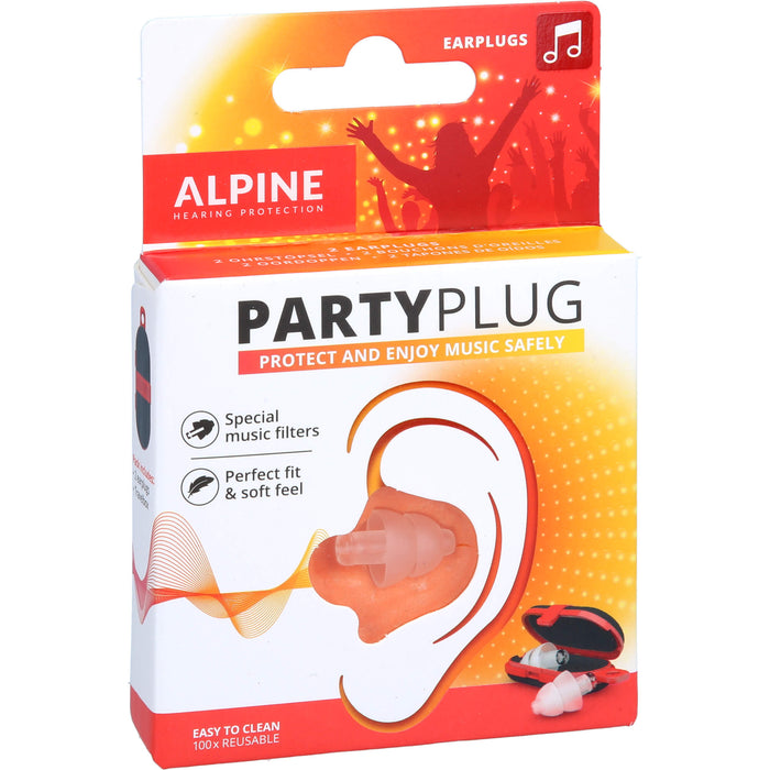 Alpine PartyPlug Ohrstöpsel, 2 St